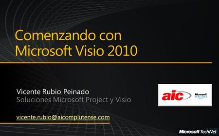 Comenzando con Microsoft Visio 2010