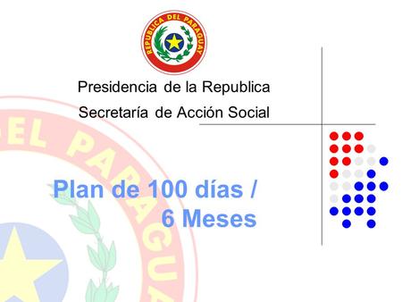 Presidencia de la Republica Secretaría de Acción Social