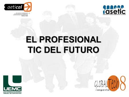 EL PROFESIONAL TIC DEL FUTURO. GLOBALTECH 08, Segovia PERPECTIVAS DEL SECTOR Las Tecnologías de la Información en España, 2006 (AETIC) El sector tuvo.