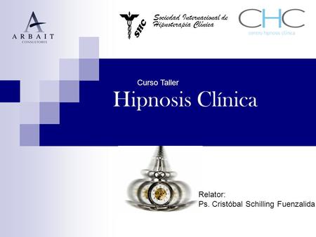 Hipnosis Clínica Sociedad Internacional de Hipnoterapia Clínica