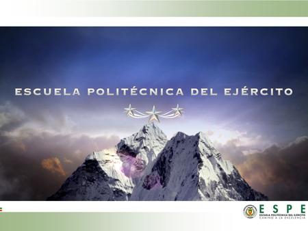 ESCUELA POLITÉCNICA DEL EJÉRCITO DEPARTAMENTO DE CIENCIAS HUMANAS Y SOCIALES CARRERA DE LA ACTIVIDAD FÍSICA DEPORTES Y RECREACIÓN TEMA Incidencia de los.