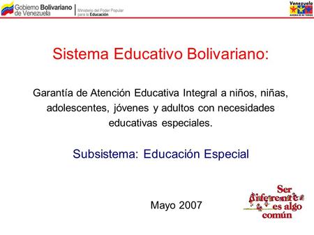 Sistema Educativo Bolivariano: