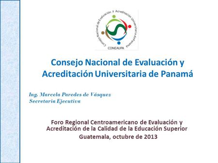 Consejo Nacional de Evaluación y Acreditación Universitaria de Panamá