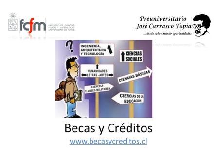 Becas y Créditos www.becasycreditos.cl. Postulación a Becas y Créditos 2012 Se da inicio al Proceso 2012 de Postulación a las Ayudas Estudiantiles para.