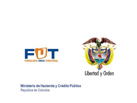 Ministerio de Hacienda y Crédito Público República de Colombia.