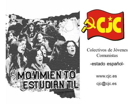 Colectivos de Jóvenes Comunistas -estado español-