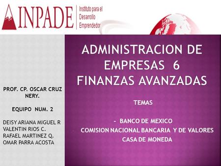 ADMINISTRACION DE EMPRESAS 6 FINANZAS AVANZADAS