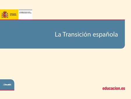 La Transición Española