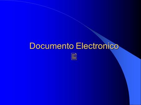 Documento Electronico 