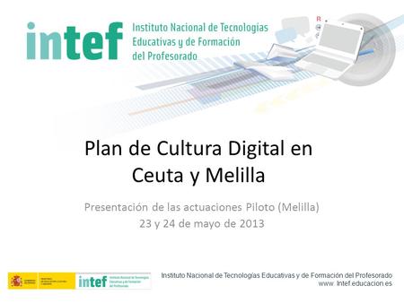 Plan de Cultura Digital en Ceuta y Melilla