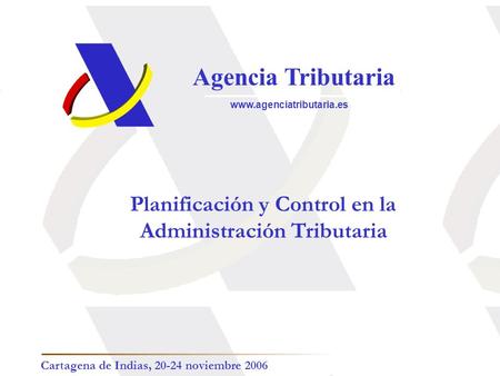 Planificación y Control en la Administración Tributaria