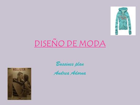 Bussines plan Andrea Adorna