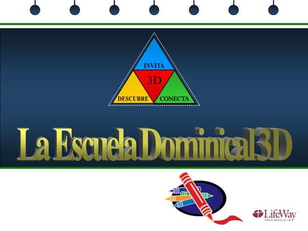 INVITA 3D DESCUBRE CONECTA La Escuela Dominical 3D.