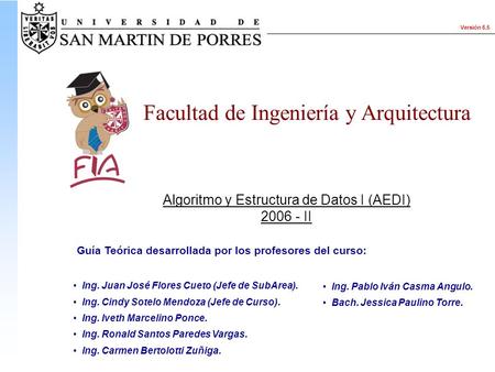 Algoritmo y Estructura de Datos I (AEDI)