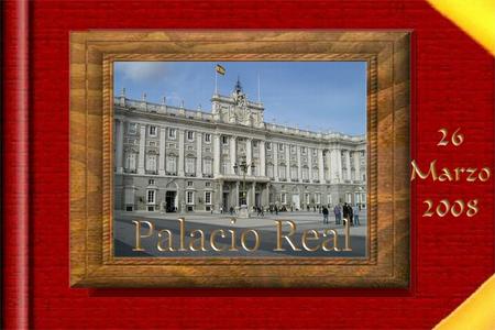 El Palacio Real de Madrid, Se comenzó a construir en 1738 según planos de los arquitectos Filippo Juvara y de su discípulo Juan Bautista Sachetti, aunque.