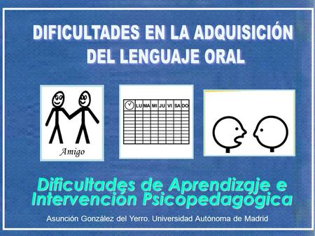 Dificultades de Aprendizaje e Intervención Psicopedagógica