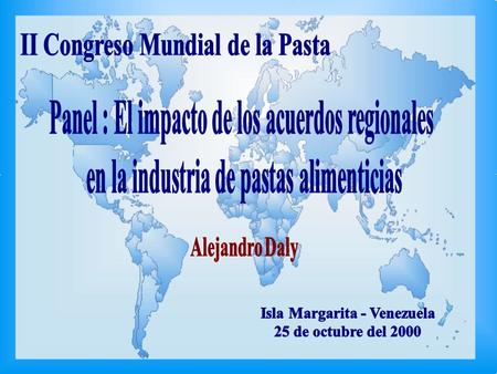 II Congreso Mundial de la Pasta