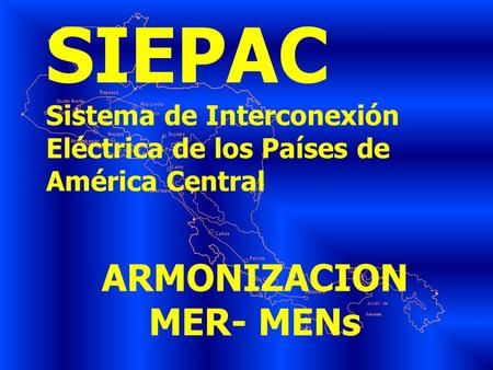 SIEPAC ARMONIZACION MER- MENs