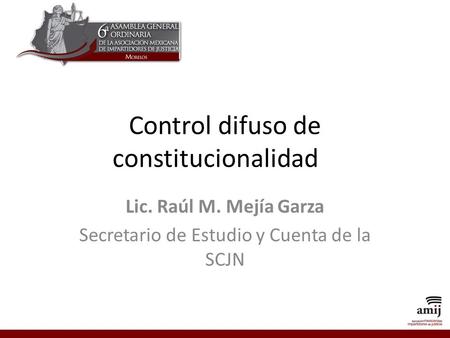 Control difuso de constitucionalidad