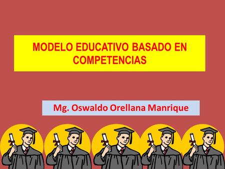 MODELO EDUCATIVO BASADO EN COMPETENCIAS