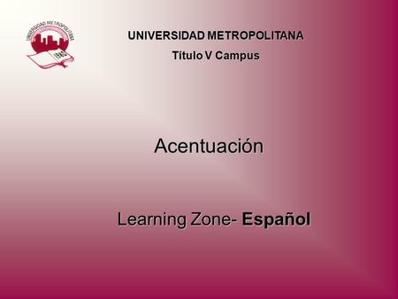 Learning Zone- Español