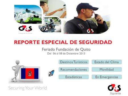 REPORTE ESPECIAL DE SEGURIDAD