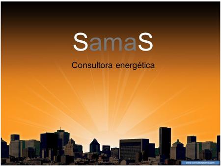 SamaS Consultora energética www.consultorasamas.com.