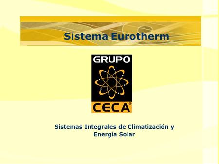 Sistemas Integrales de Climatización y Energía Solar