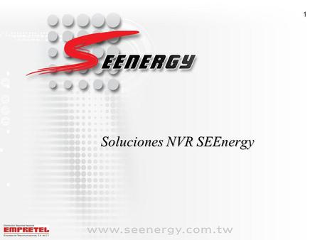 Soluciones NVR SEEnergy