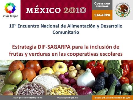 México D.F. 24 de noviembre de 2010