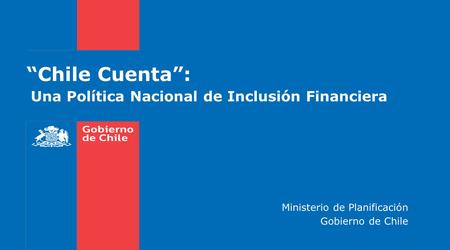Ministerio de Planificación Gobierno de Chile