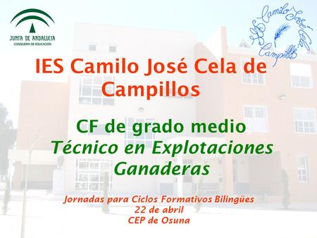 IES Camilo José Cela de Campillos