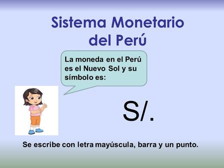 Sistema Monetario del Perú