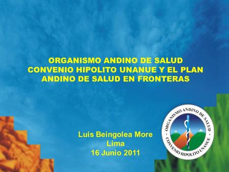 ORGANISMO ANDINO DE SALUD