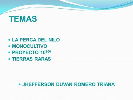 JHEFFERSON DUVAN ROMERO TRIANA