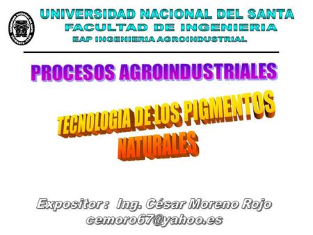 UNIVERSIDAD NACIONAL DEL SANTA FACULTAD DE INGENIERIA