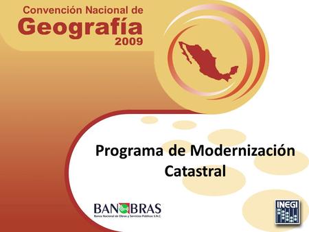 Programa de Modernización Catastral