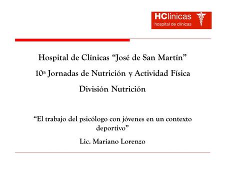 Hospital de Clínicas “José de San Martín”