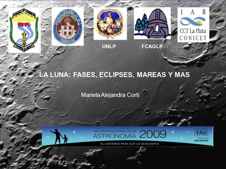 LA LUNA: FASES, ECLIPSES, MAREAS Y MAS