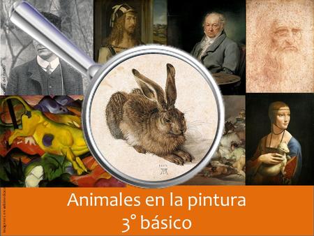 Animales en la pintura 3° básico
