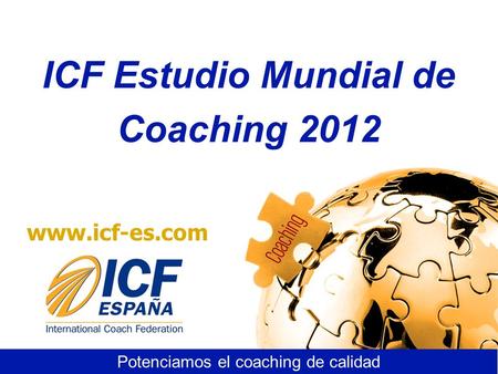 ICF Estudio Mundial de Coaching 2012