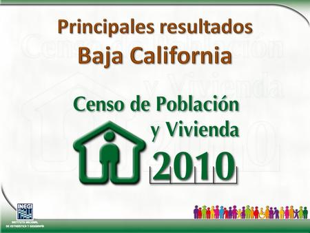 En 2010, en Baja California somos 3 155 070 habitantes: 50.4% 49.6%