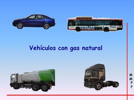 Vehículos con gas natural