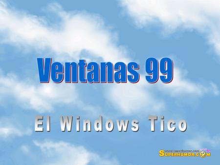 Ventanas 99 El Windows Tico.