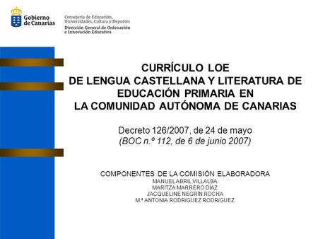 DE LENGUA CASTELLANA Y LITERATURA DE EDUCACIÓN PRIMARIA EN