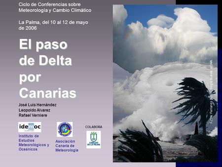 El paso de Delta por Canarias