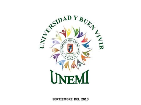 SEPTIEMBRE DEL 2013.