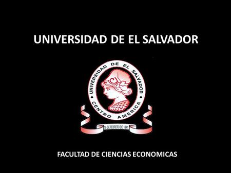 UNIVERSIDAD DE EL SALVADOR