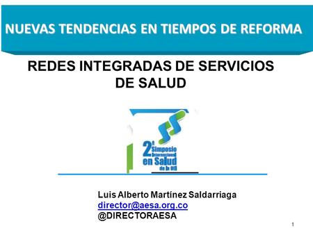 NUEVAS TENDENCIAS EN TIEMPOS DE REFORMA