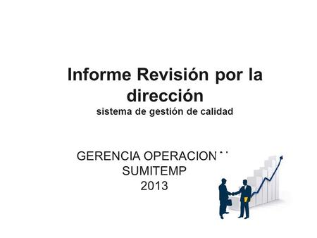Informe Revisión por la dirección sistema de gestión de calidad